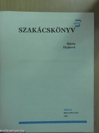 Új szakácskönyv