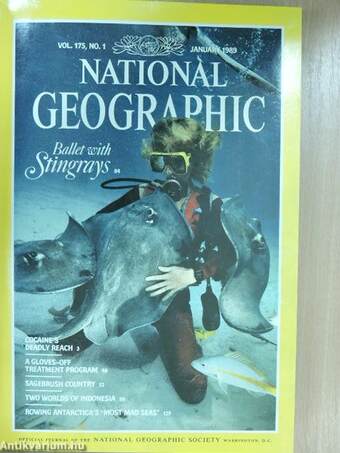 National Geographic January-December 1989. I-II.