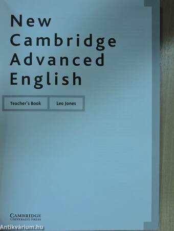 New Cambridge Advanced English - Teacher's Book