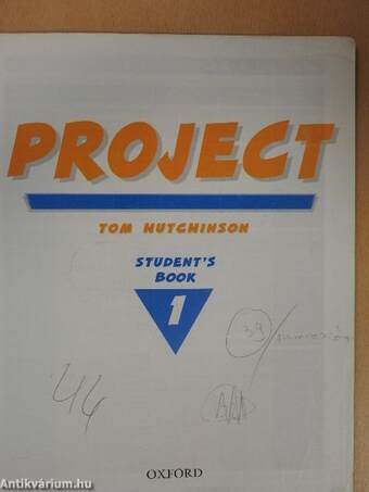 Project 1. - Student's Book