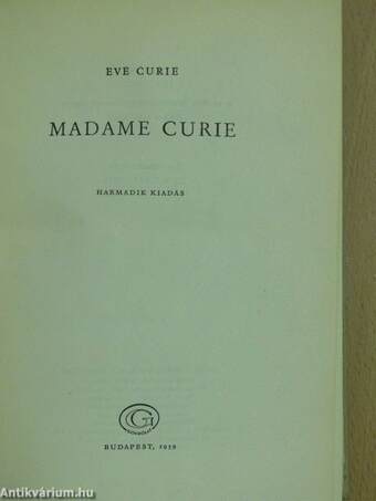 Madame Curie