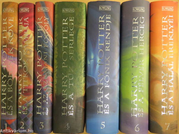 Harry Potter 1-7.