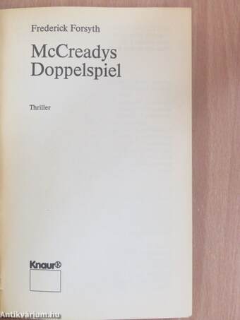 McCreadys Doppelspiel