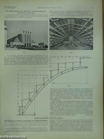 Der Bauingenieur 1936. Januar-Dezember