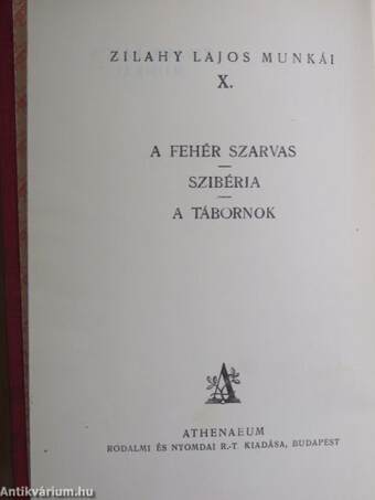 A fehér szarvas/Szibéria/A tábornok