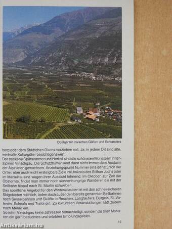 Vinschgau - Ortlergruppe