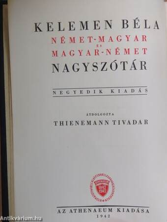 Magyar-német nagyszótár