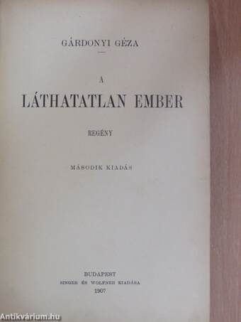 A láthatatlan ember