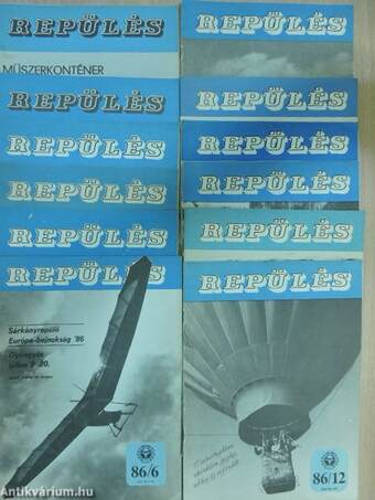 Repülés 1986. január-december