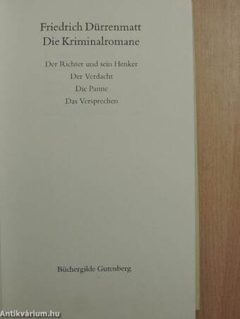 Die Kriminalromane