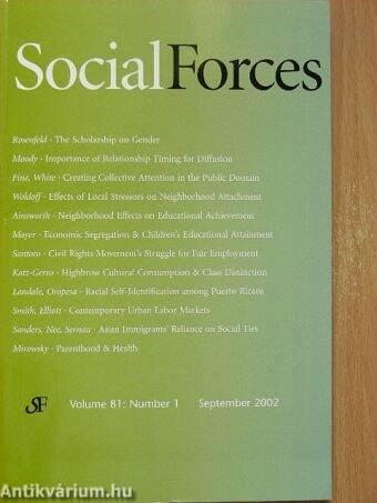 Social Forces September 2002