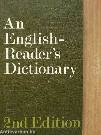 An English-Reader's Dictionary