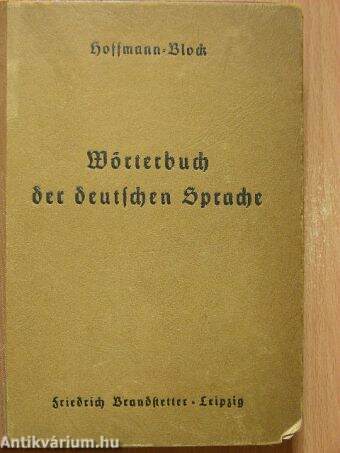 Wörterbuch der deutschen Sprache