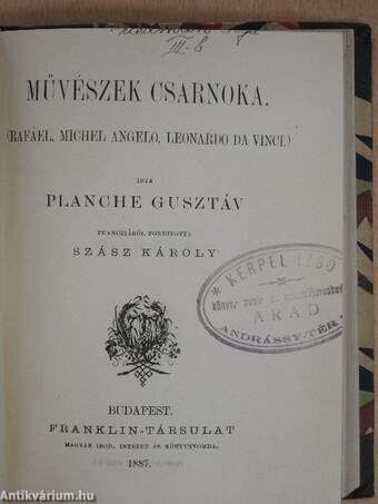 Két boldog/Az első lopás/Jóka ördöge/Művészek csarnoka/A peleskei nótárius