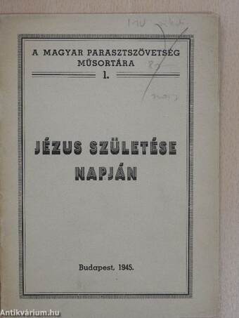 Jézus születése napján