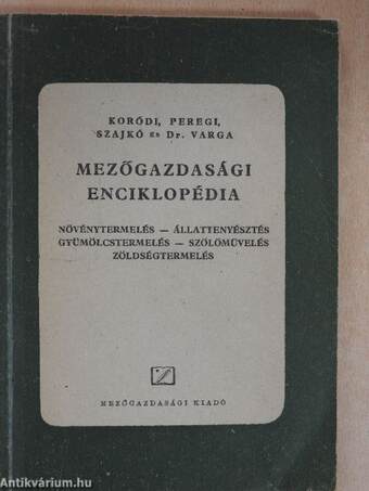 Mezőgazdasági enciklopédia