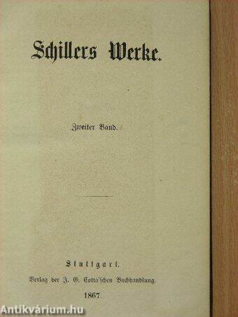 Schillers Werke IV. (gótbetűs)