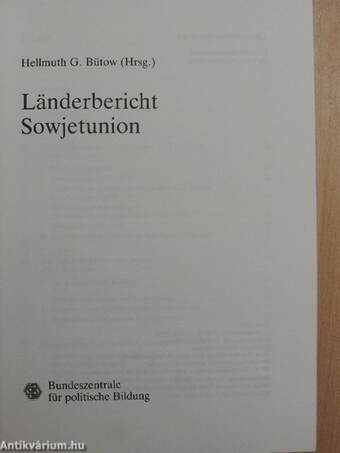 Länderbericht Sowjetunion