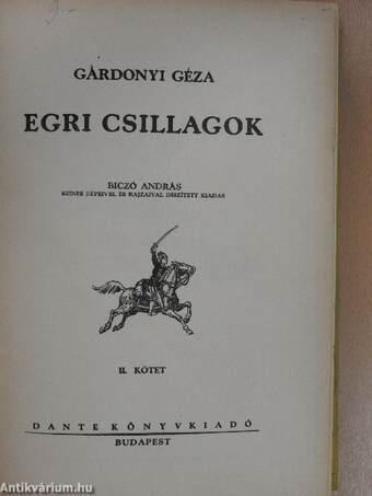 Egri csillagok I-II.