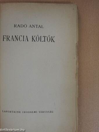 Francia költők