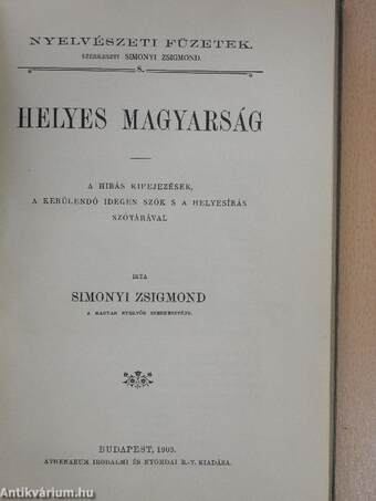 Helyes magyarság