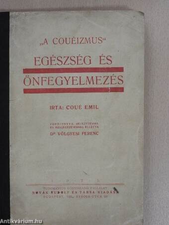 Egészség és önfegyelmezés