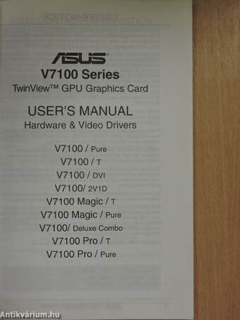 Asus V7100 Series