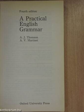 A Practical English Grammar