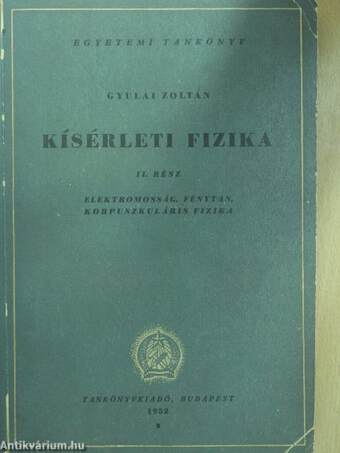 Kísérleti fizika II.