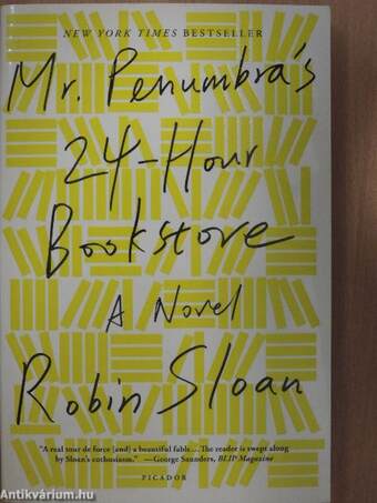 Mr. Penumbra's 24-Hour Bookstore