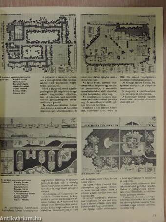 Magyar Építőművészet 1981/1-6.