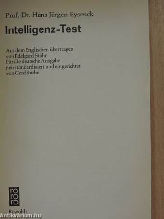 Intelligenz-Test