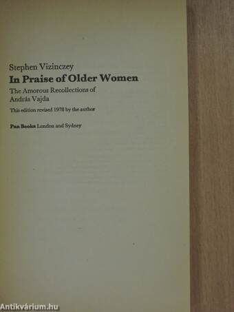 In Praise of Older Women