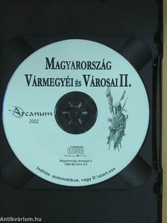 Magyarország vármegyéi és városai II. - CD-ROM