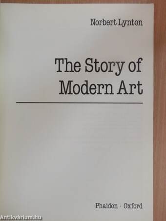 The story of modern art