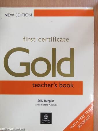 First Certificate Gold - Teacher's book