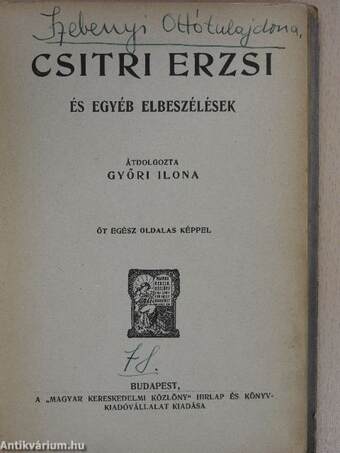 Csitri Erzsi