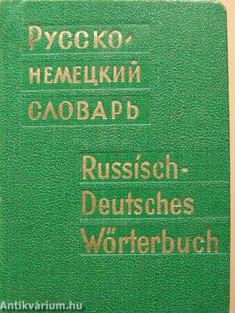 Russisch-Deutsches Wörterbuch (minikönyv)