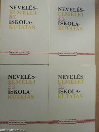 Neveléselmélet és iskolakutatás 1984/1-4.