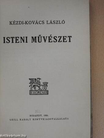 Isteni művészet