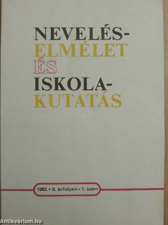 Neveléselmélet és iskolakutatás 1983/1-4.