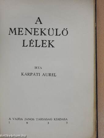 A menekülő lélek