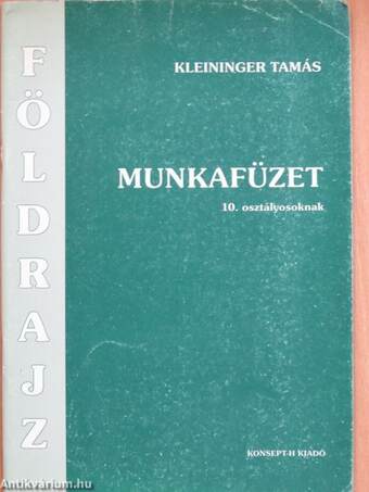 Földrajz munkafüzet