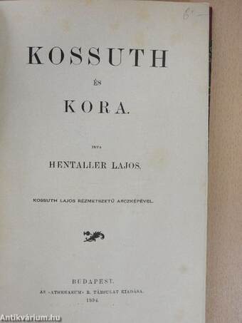 Kossuth és kora