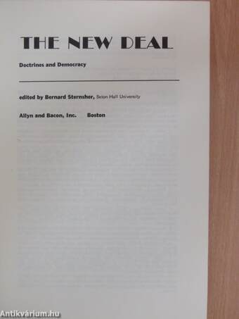 The New Deal: Doctrines and Democracy