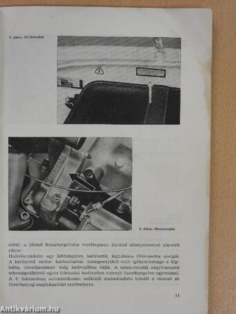 "Trabant 601" személygépkocsi kezelési útmutatója