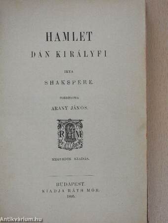 Hamlet, dán királyfi