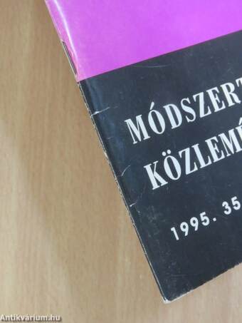 Módszertani Közlemények 1995/3.