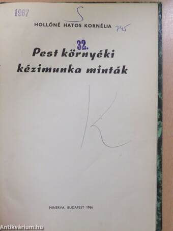 Pest környéki kézimunka minták