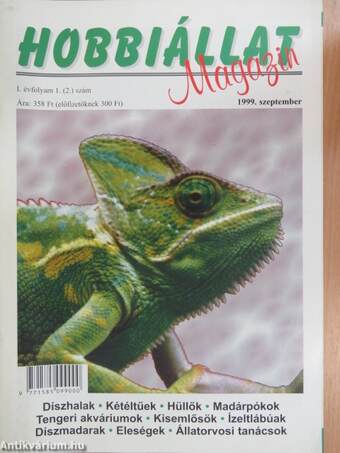 Hobbiállat magazin 1999. szeptember